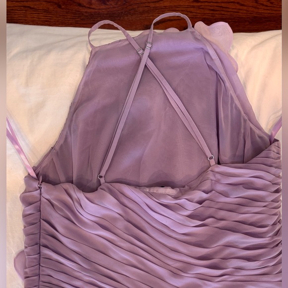 LEO LIN Amya Petal Gown Lilac - Picture 7 of 9